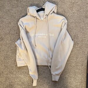 Abercrombie & Fitch Light Tan Hoodie